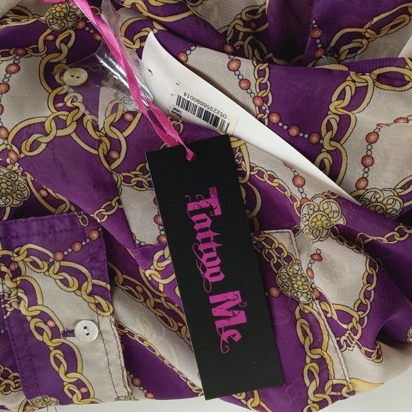 Tattoo Me L/S Blouse. - Picture 5 of 9